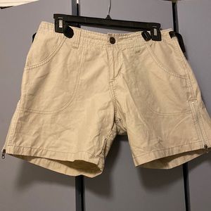 Kuhn Dry Hiking Shorts Tan (Khaki) with side vents